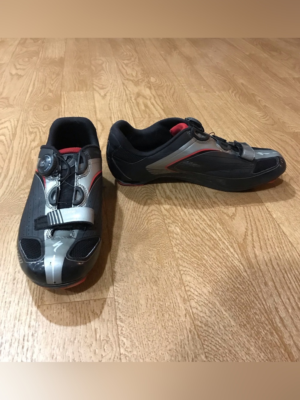 Specialized Comp Road Body Geometry BOA Mens Cycling Shoes Size 11.5 Black Red